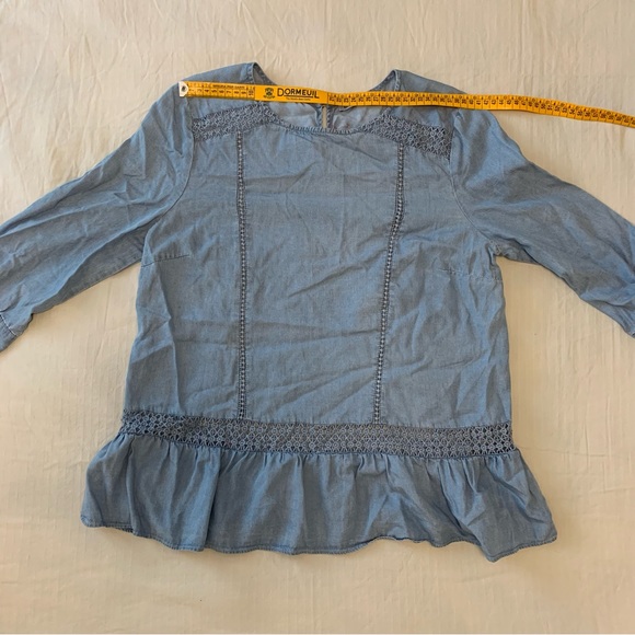 Dex denim looking blouse - Picture 4 of 7